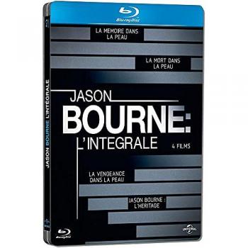Pack Collector Steelbook Jason Bourne – L’intégrale