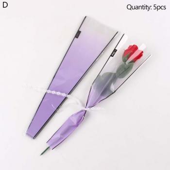 Sac de présentation pour fleurs, 5 pièces