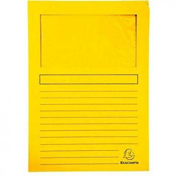 Busta Portadocumenti Giallo Canarino 100pz