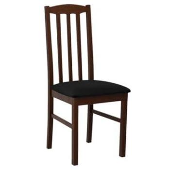 Silla Victorville 366, Negro, Nogal, 90x43x48 cm, Tapizada, De Madera