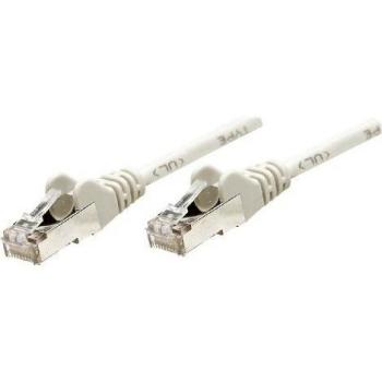 IntelliNet 7.5m Cat5e Patch Cord – Grey – CCA Conductors – RJ45 Snagless