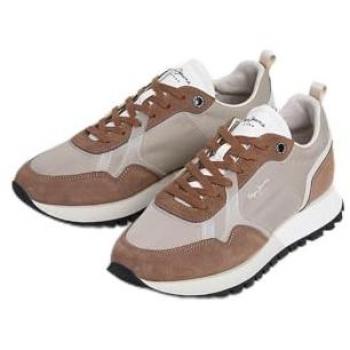 Pepe Jeans Herren-Turnschuhe Ari Soft 44 in Beige