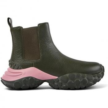 CAMPER Women's Green Ankle Boots