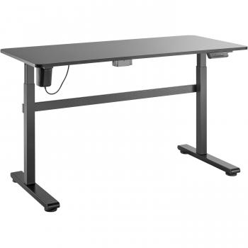 Station de travail ergonomique ER-434 : bureau assis/debout, hauteur variable jusqu’à 118 cm, charge maximale 50 kg