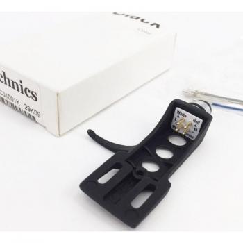 Universal Black Turntable Headshell for 4-Pin Phono Turntables