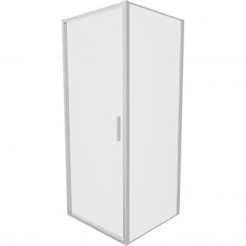 Cabine de douche 75x80cm avec profils chromés