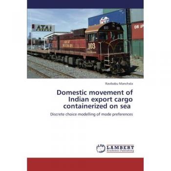 Domestic movement of Indian export cargo containerized on sea