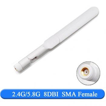 WLAN Antenne Dual Band 2,4G/5G 5,8G RPSMA 8dBi