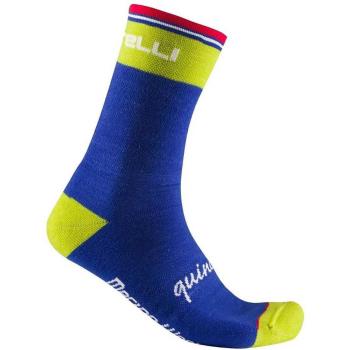 Calze Castelli 15 Soft Merino Blue-Red XL