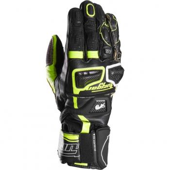 Furygan Styg20 X Motorradhandschuhe Schwarz-Weiß-Gelb