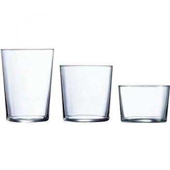 LUMINARC Gorbea Set 18 Bicchieri Trasparenti