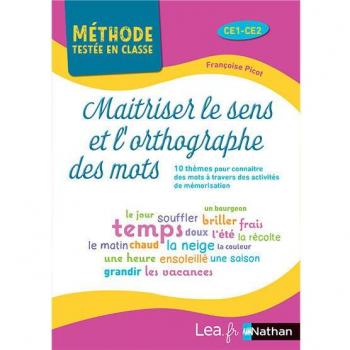 Maîtriser le sens et l'orthographe des mots