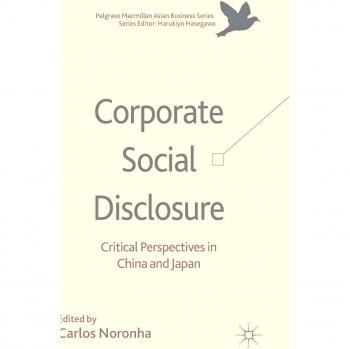 Corporate Social Disclosure: Critical Perspectives in China and Japan