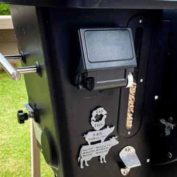Set Barbecue con Termometro Magnetico per Uomini