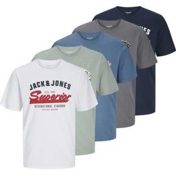 Jack & Jones Herren PlusSize Baumwollshirt „JJELOGO T