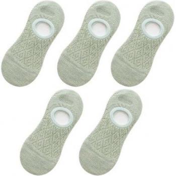 Calcetín Invisible 5 Pares – Tobillero Mujer con Silicona