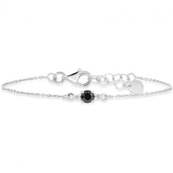 Bracciale “Stella di Argento” – Silver Elegance con Brillanti Zircopoli