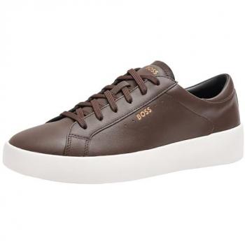 BOSS Belwar sneakers granata e bianco