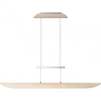 Kolumbien XL LED Pendelleuchte, Eiche