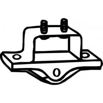 Rubber Exhaust Strip for Jaguar 255857