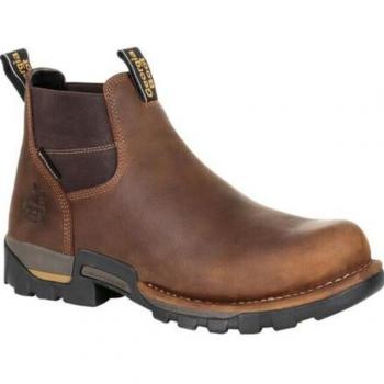 Wide‑Fit Georgia Eagle One Chelsea Steel‑Toe Work Boot