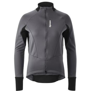 Women's Softshell Track Jacket Gonso Grey, Size 44