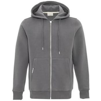 Unifarbene Sweatjacke mit Kapuze von CIPO & BAXX