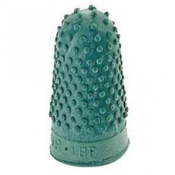 Set de doigtiers caoutchouc vert