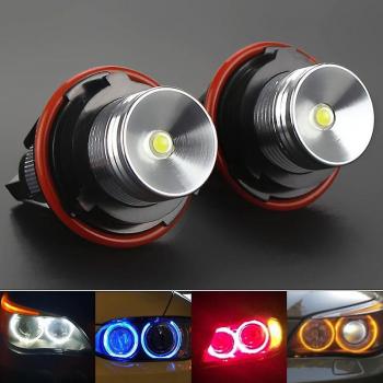 Bombillas de Marcador LED 10W CANbus para Angel Eyes BMW E39 E53 E60 E61 E63 E64 E65 E66 E87 525i 530i Xi