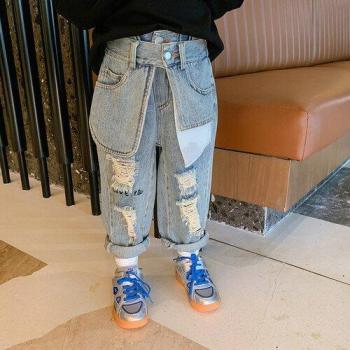 Ropa Urbana Vaqueros Niños Otoño con Bolsillo
