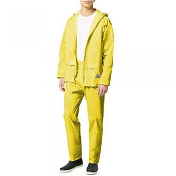 Veste et Pantalon Étanche Homme 2XL Jaune Lumineux – UTRW3238