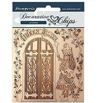 Chips Decorativos Reina Alicia 9,5 x 9,5 cm