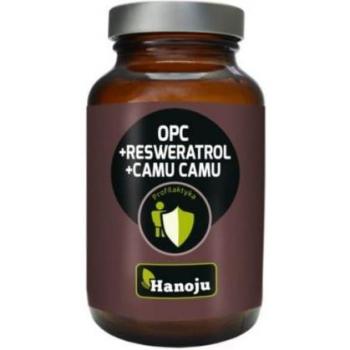 Hanoju OPC Resveratrol Camu Camu 60 plantaardige capsules