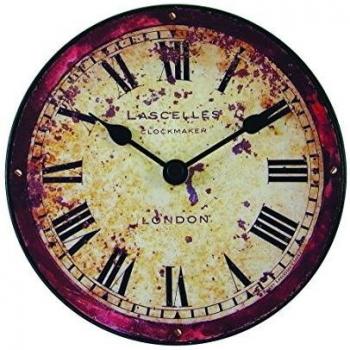 Mehrfarbige Roger Lascelles London Uhr, 15 cm – Antik‑Stil