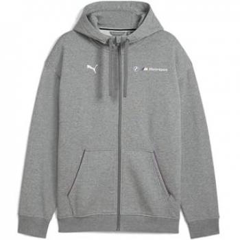 Giacca con Cappuccio Puma Uomo BMW Mms Ess+ Fz Grigio XXL