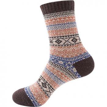 Cotton Blend Multi-Color Sports Socks