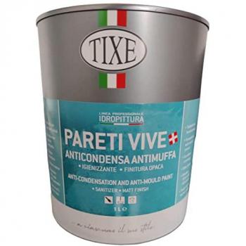 Tixe 651501 idropittura antimuffa 01 lt bianco