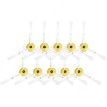 10 Uds Cepillos Laterales de 3 brazos para iRobot Roomba Series 800 y 900