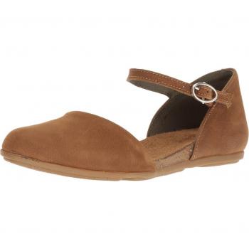 El Naturalista STELLA Women's Brown Ballerina Shoes