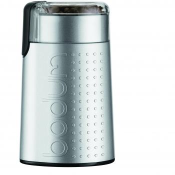 Electric Alu‑Silver Bostum Bistro Grinder – Model 11160‑70UK‑1