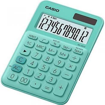 Casio MS-20UC-GN 12 Digit Desktop Calculator