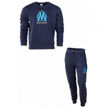 Tuta t-shirt manica lunga e pantaloni navy S-M-L-XL Uomo OM-G23025
