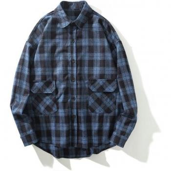 GONTHWID Chemise Hip Hop à Motifs Pochés
