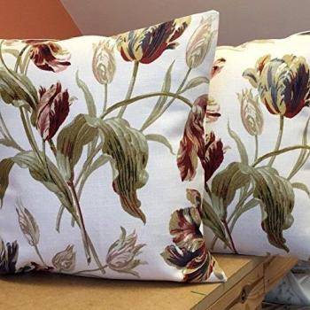 Laura Ashley Avonwick 18 Handmade Cushion Cover, Gosford Paprika