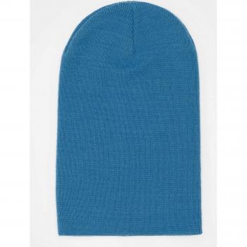 Bonnet Longue Taille Flexfit Yupoong Bleu