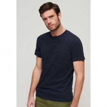 Superdry Vintage Embossed T-shirt Nautical Navy Male XL