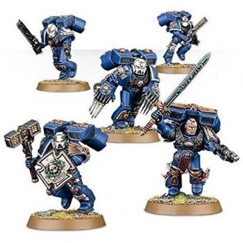Figurensatz Games Workshop Warhammer 40k – Space Marines Vorhut Veteranen‑Squad