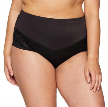 Maidenform Shapewear-Curvy Firm Foundation, Braguitas Moldeadoras para Mujer, Negro, Talla 44