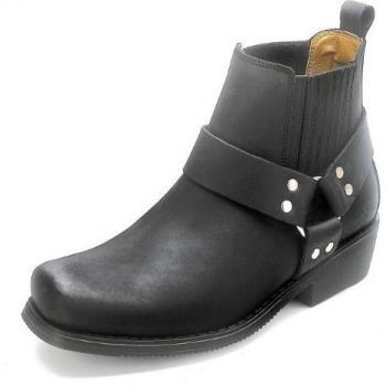 City Biker Motorradstiefel Kochmann schwarz, Größe 41 – kurz und robust