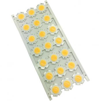 3W Hexagon COB LED Chips by Promation